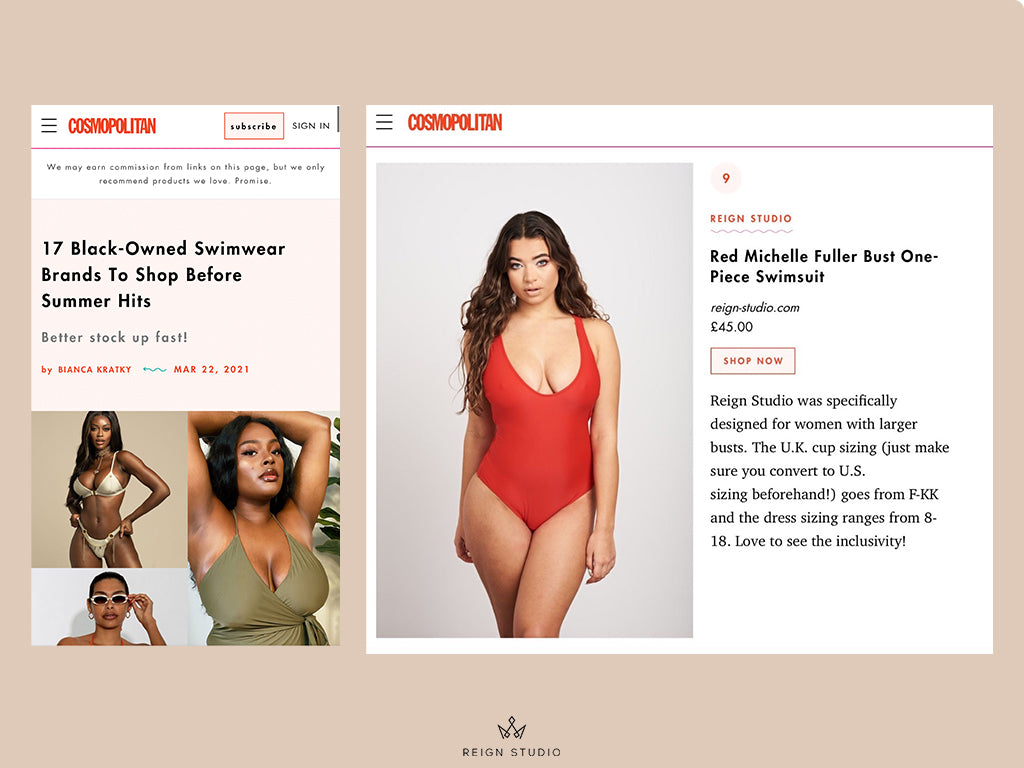 We got featured in Cosmopolitan!