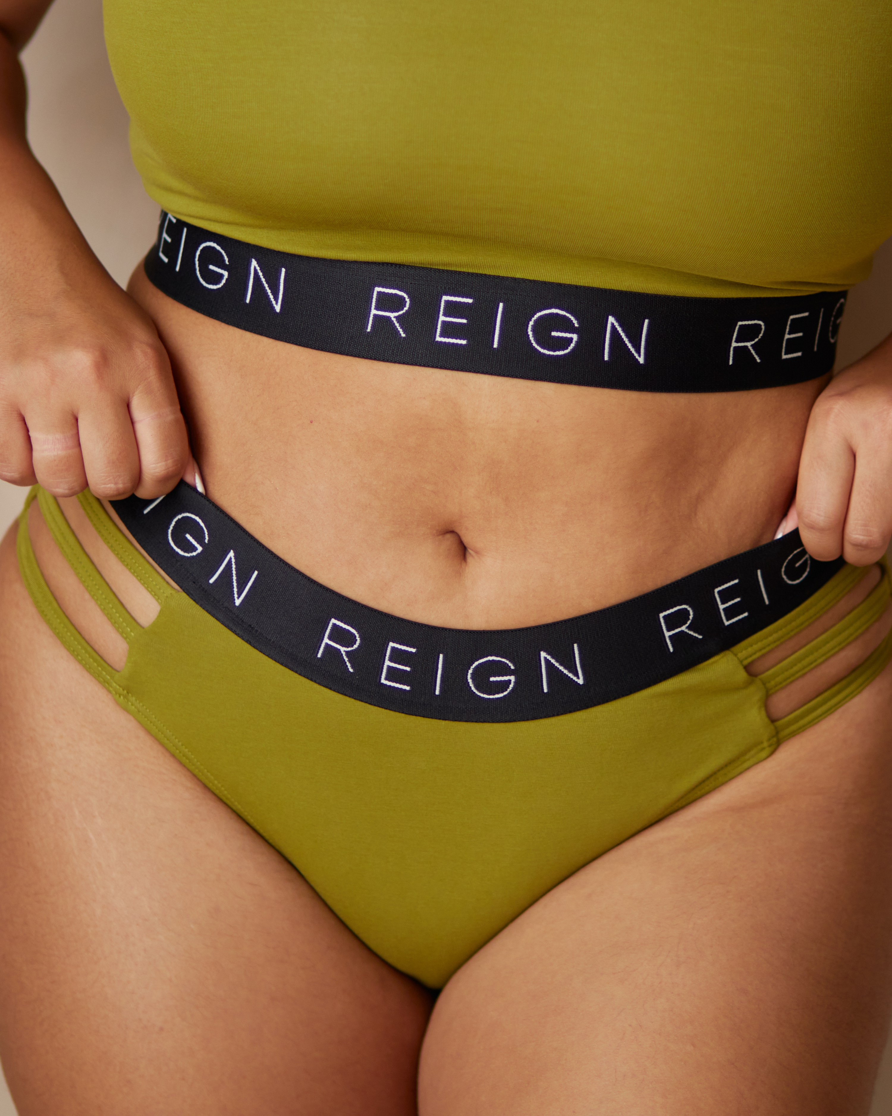 CONNA HIGH-WAISTED KNICKER BOTTOMS - Pack of 3