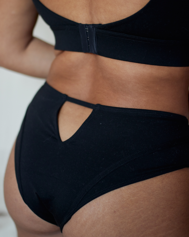 Maya High-waisted Panelled Knickers