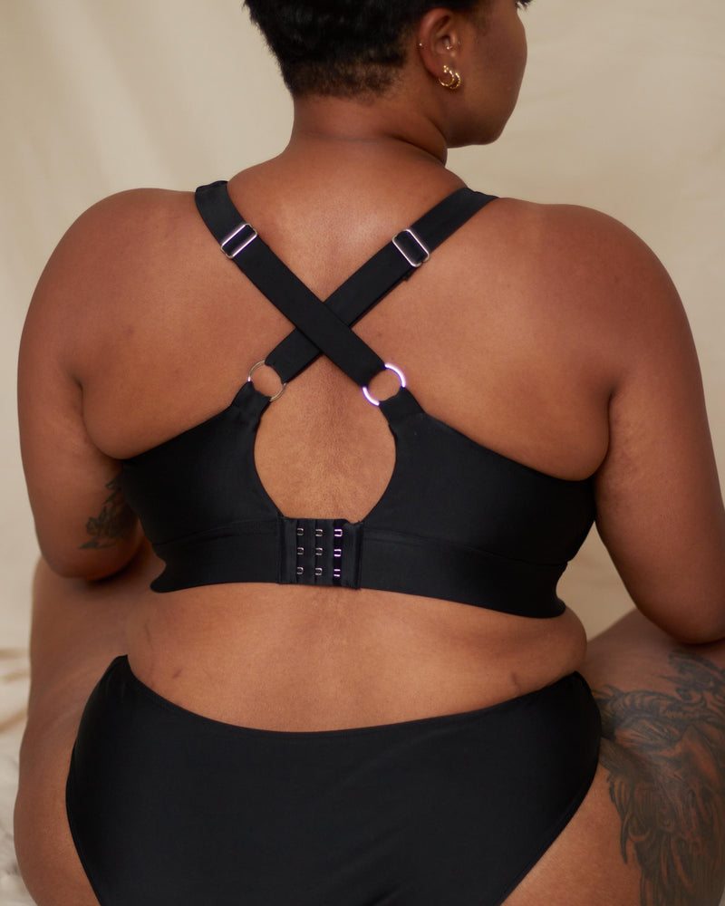 ROSA FULLER BUST BIKINI TOP - MIDNIGHT (BLACK)