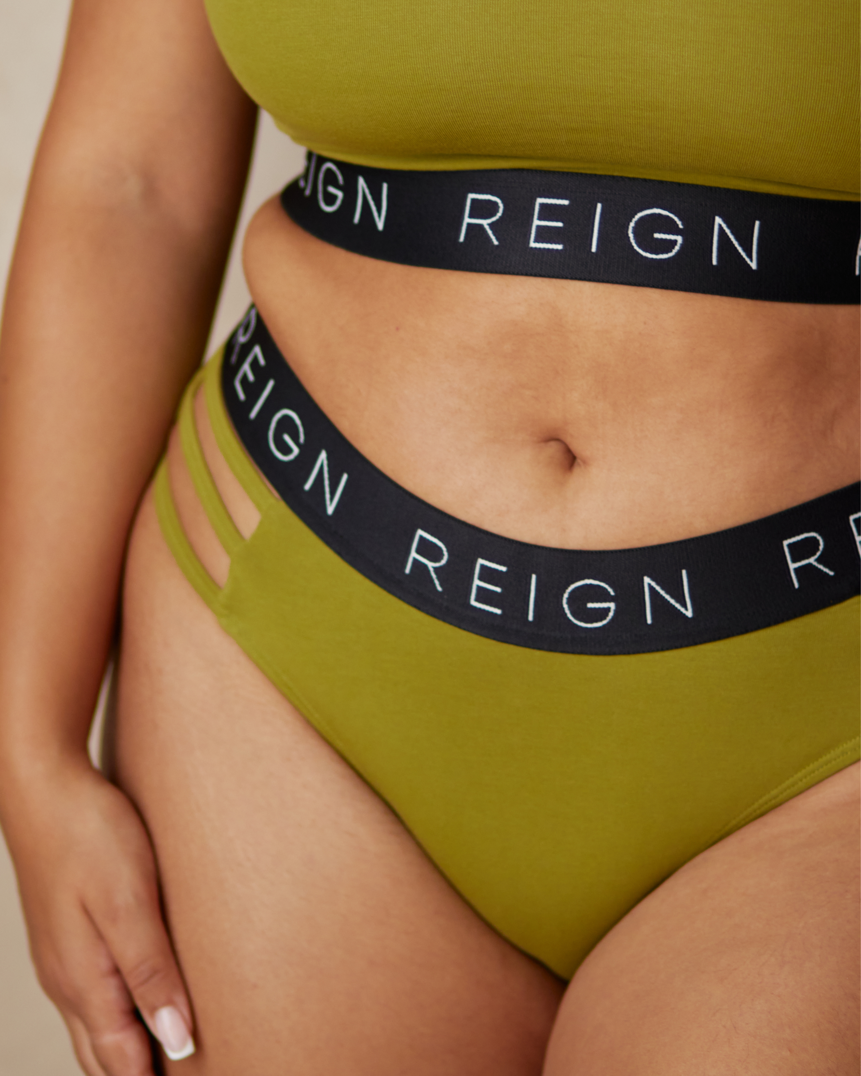 CONNA HIGH-WAISTED KNICKER BOTTOMS - Pack of 3